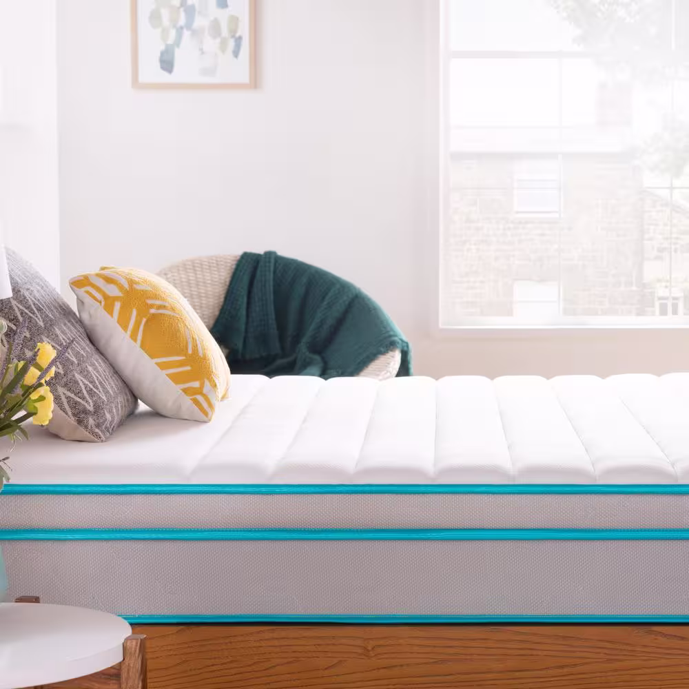 Linenspa Essentials AlwaysCool 10in. Medium Hybrid Tight Top Full Mattress