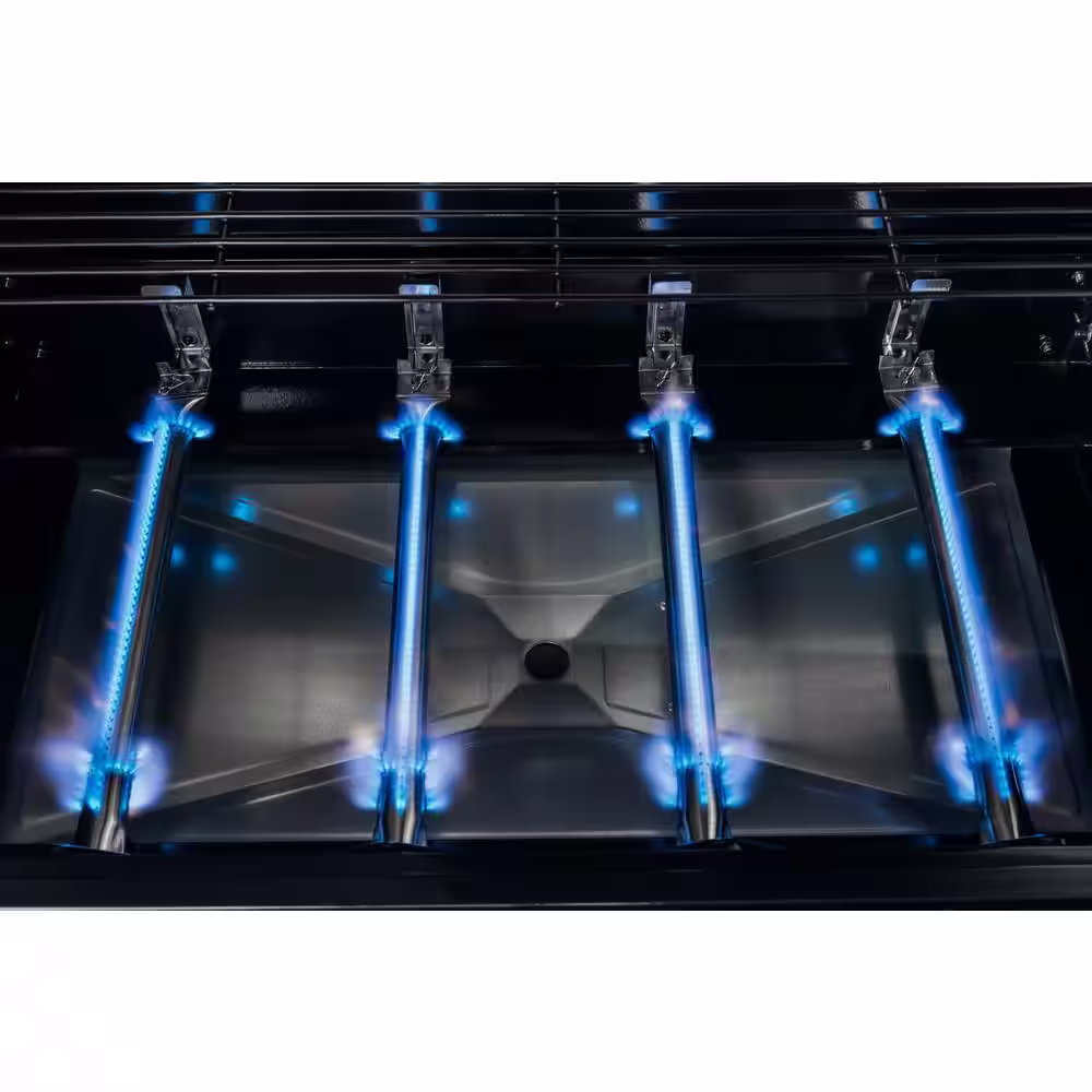 Dyna-Glo Premier 4-Burner Propane Gas Grill in Black