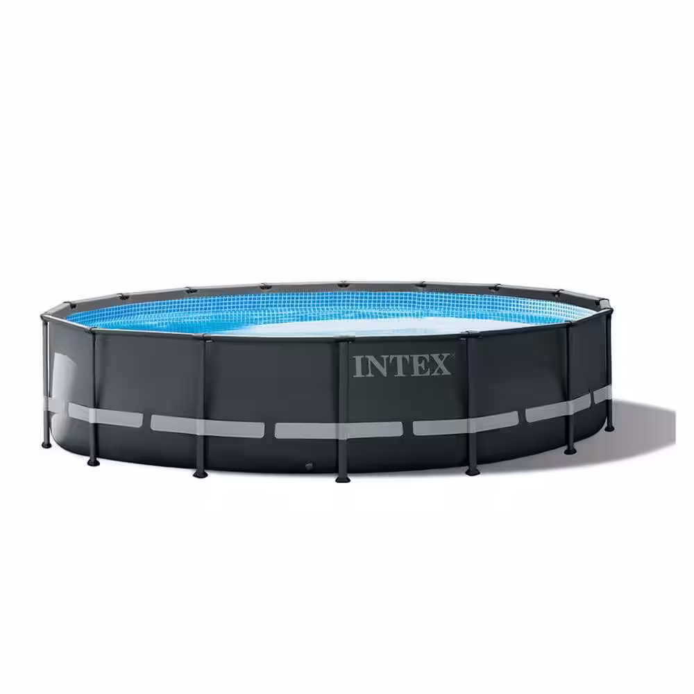 Intex 16 ft. x 48 in. Ultra XTR Round Frame Above Ground Swimming Pool Set with Pump
