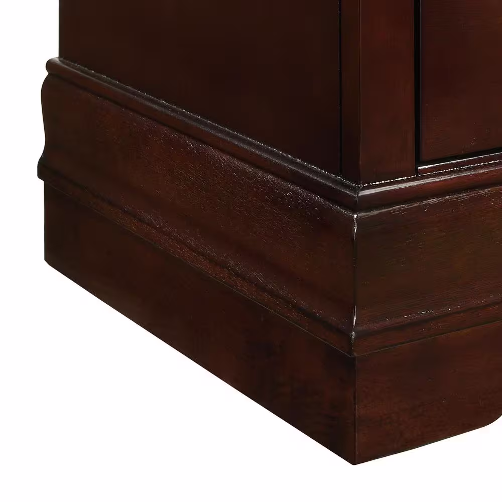 Picket House Furnishings Ellington 5-Drawer Chest in Cherry