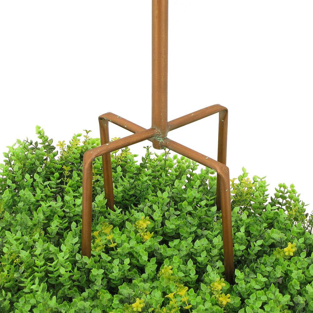 Zaer Ltd. International Plumsteadville Copper Multi-Bird Condominium Birdhouse Stake