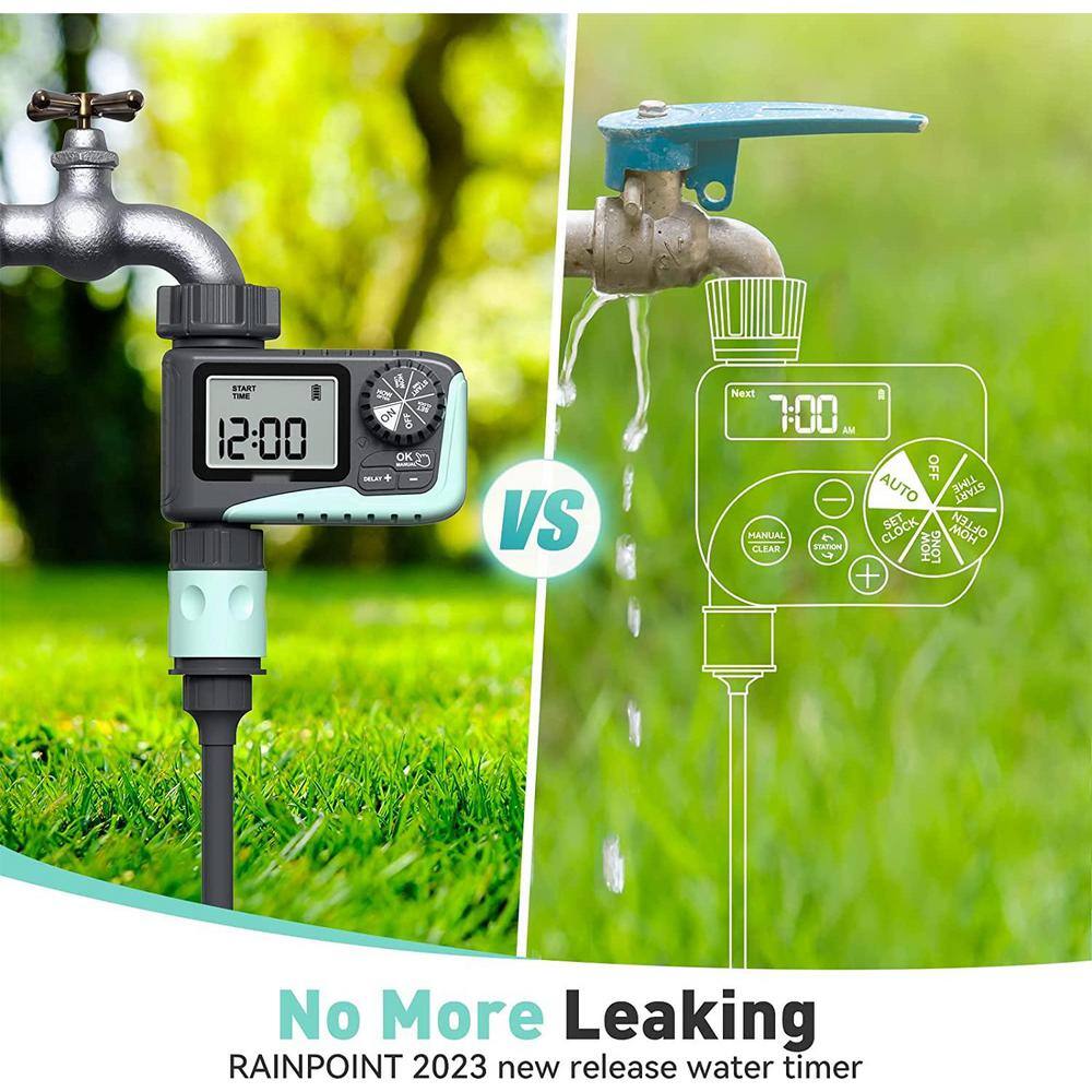 Cubilan Sprinkler Timer Outdoor, Water Timer for Garden Hose Faucet Timer, Programmable Watering Irrigation Timer
