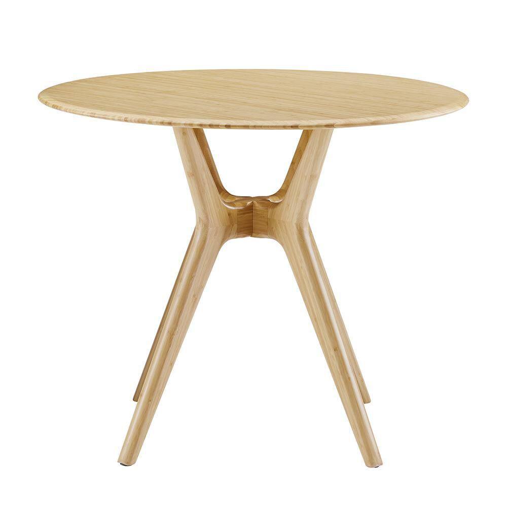 Greenington Sitka 36 in. Round Wheat Bamboo Seats 2-Dining Table