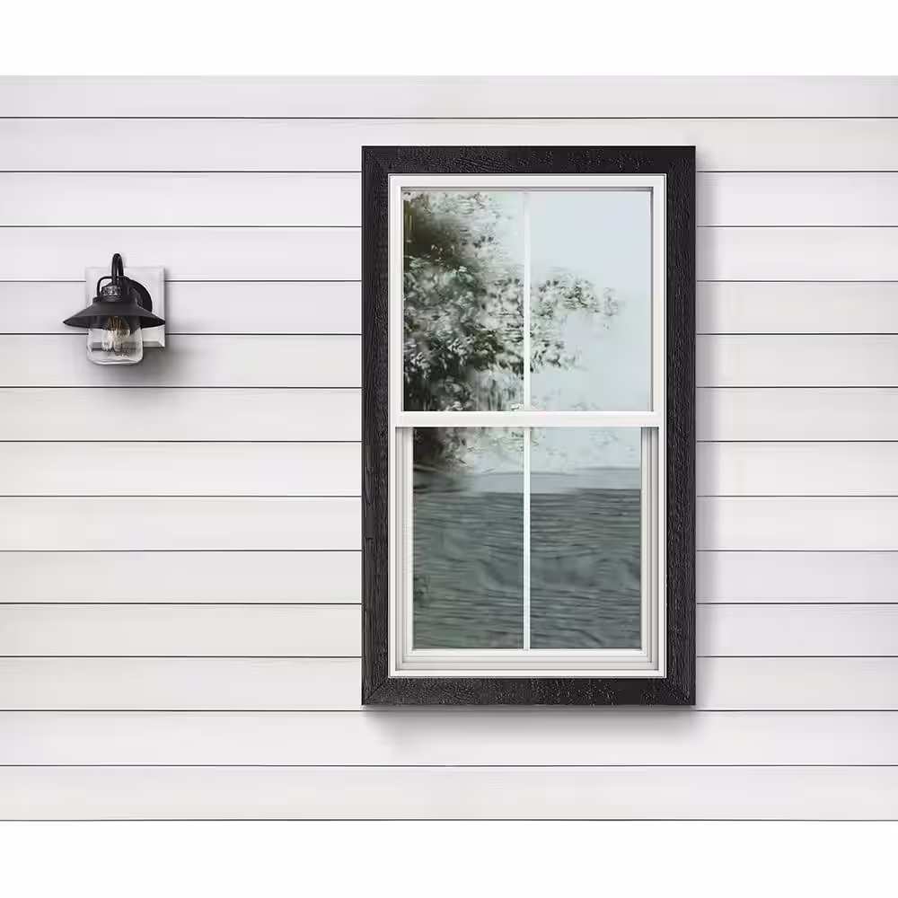 JELD-WEN 28 in. x 54 in. V2500 Double Hung Vinyl Window with White Exterior