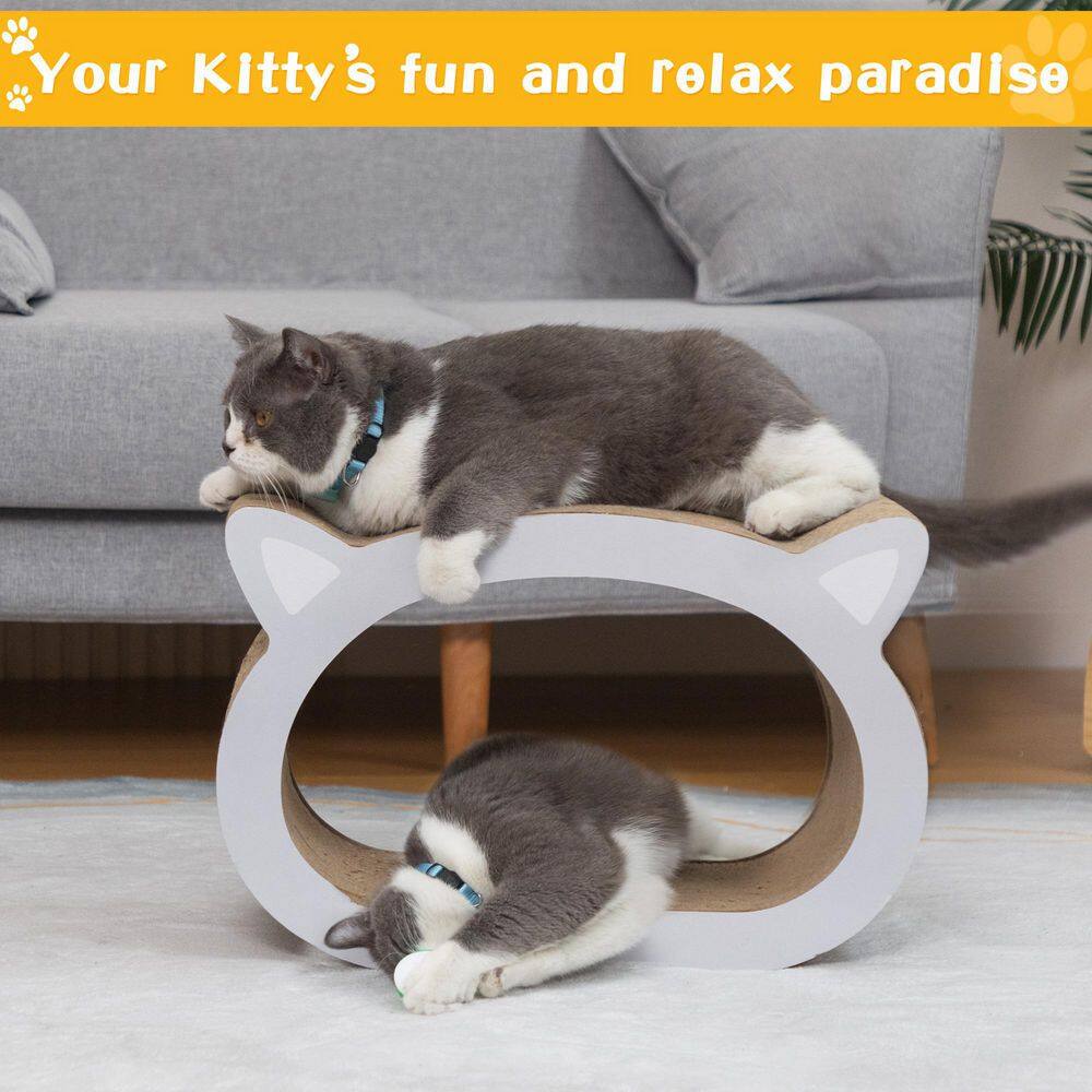 COZIWOW Cat Scratcher Toy with Catnip