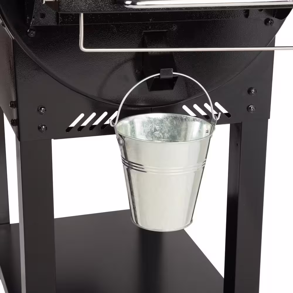 Cuisinart 700 sq. in. Deluxe Wood Pellet Grill and Smokerâ?in Gray