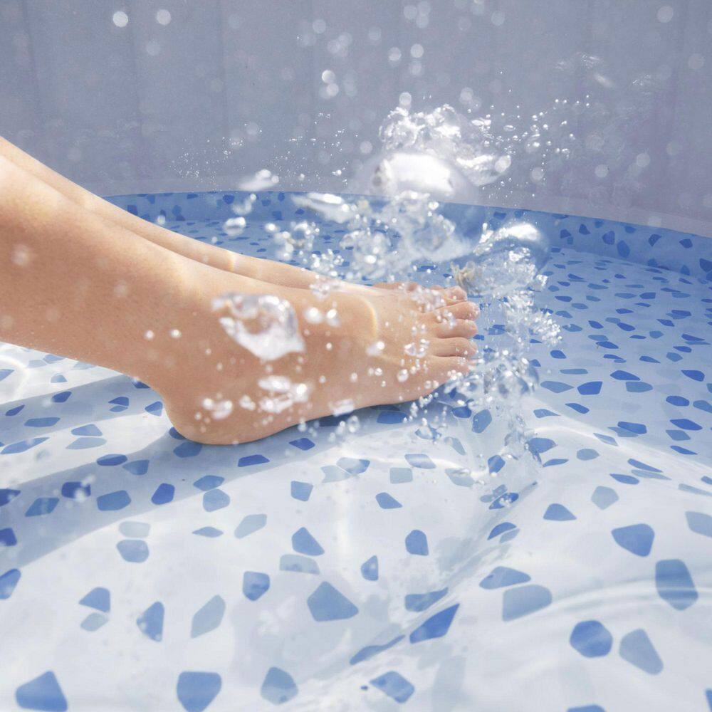 Bestway SaluSpa Milan Airjet Plus 6-Person Inflatable Hot Tub with 2-PureSpa Seats