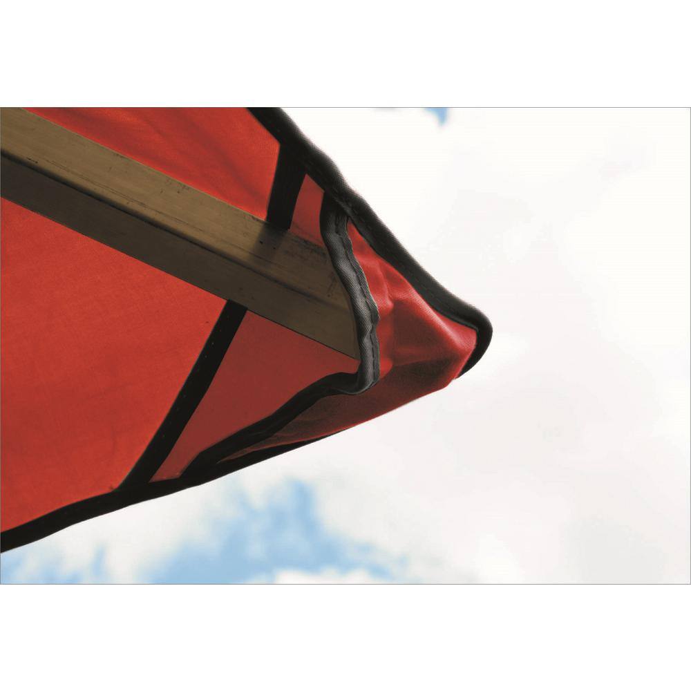 None 12 ft. sq. Red Sun-DURA Replacement Canopy for 12 ft. sq. STC Gazebo