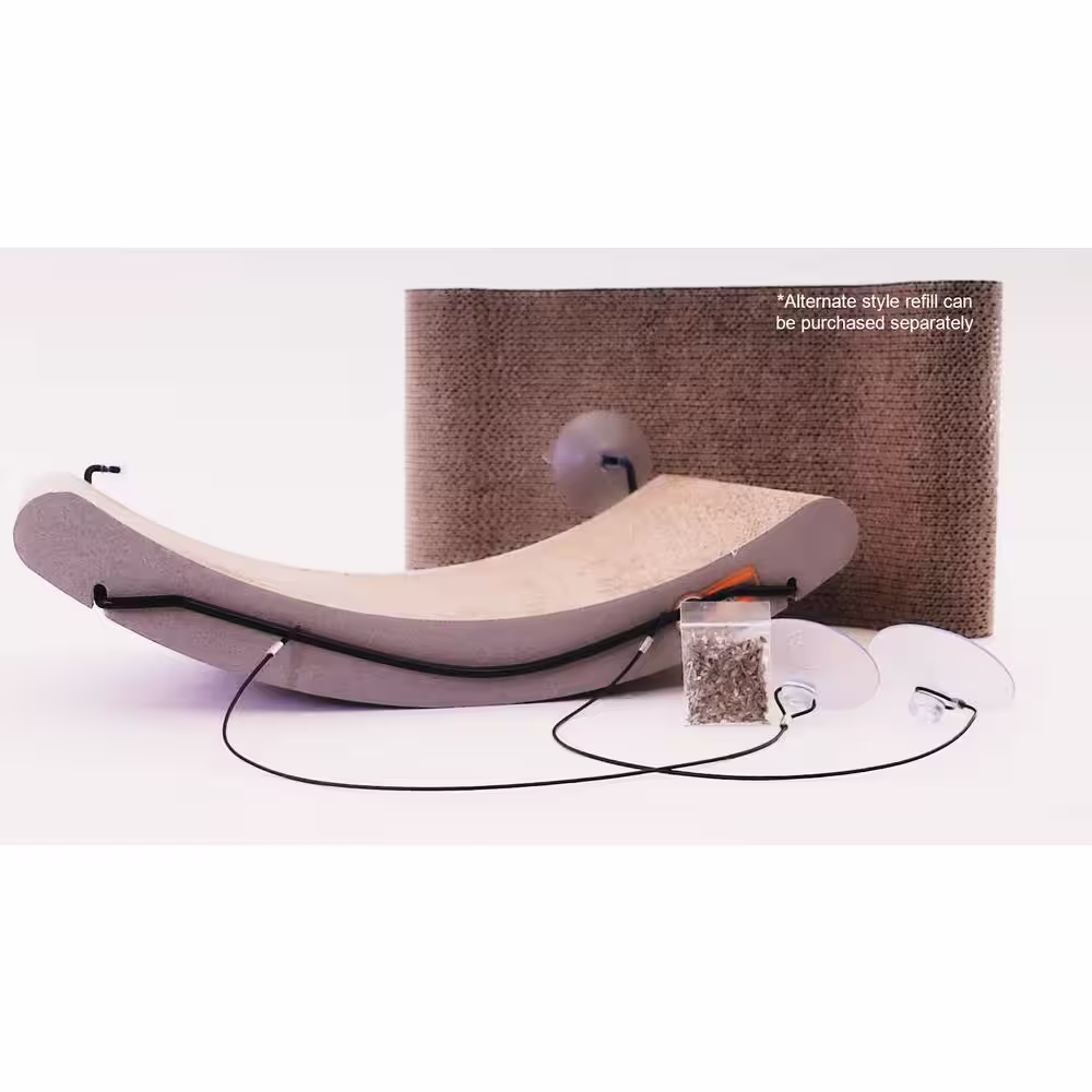 K and H Pet Products EZ Mount 11 in. x 20 in. x 2 in. Tan Scratcher Kitty Sill Cradle