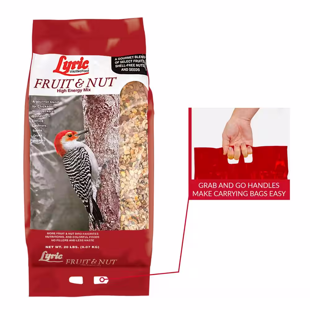 Lyric 20 lbs. Fruit and Nut High Energy Wild Bird Mix