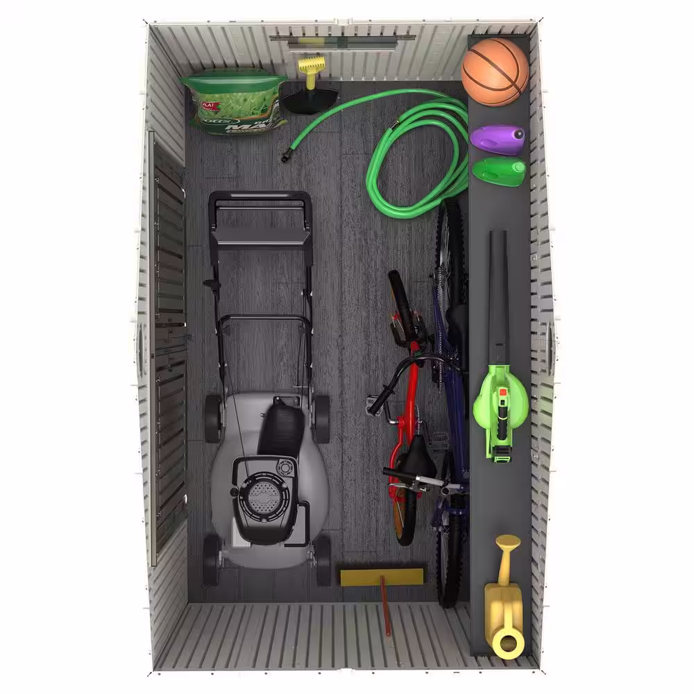 Lifetime 8 ft. x 5 ft. Resin Storage Shed