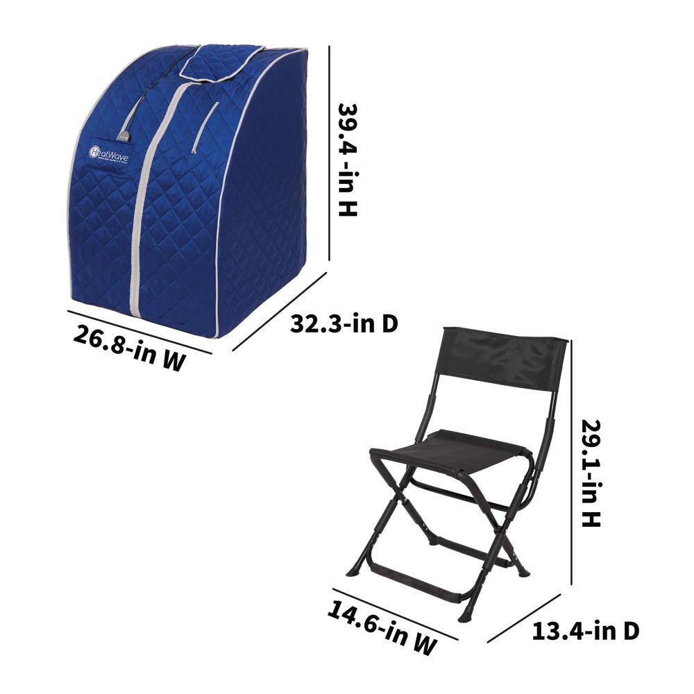 HeatWave Liberty 1-Person Carbon FAR Infrared Portable Sauna