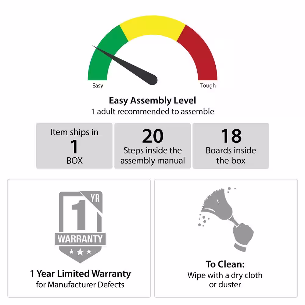 None 68.69 in.- 95.4 in. White Wall Mount Adjustable Closet System with 4 Clothing Rods