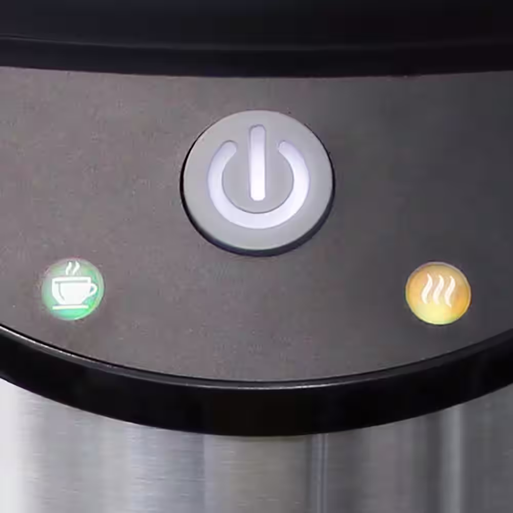 West Bend Large Capacity Stainless Steel 42-Cup Coffee Maker