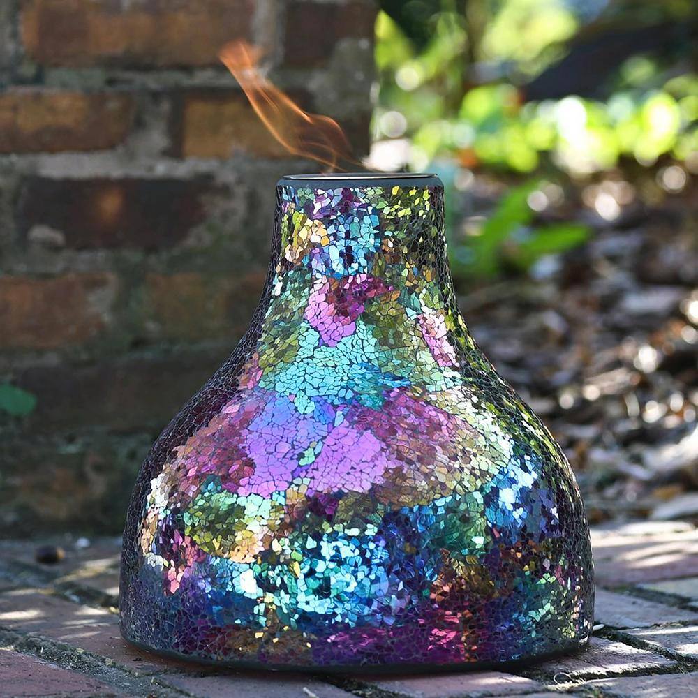 Echo Valley Echo-Flame Arco Iris Mosaic Magnum Accent Fireplace