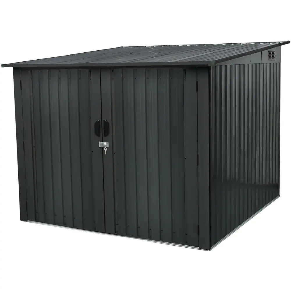 Hanover Galvanized Steel Bicycle Storage Shed