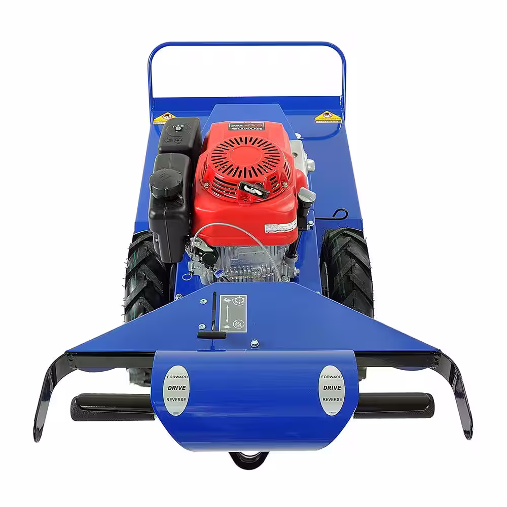 BLUEBIRD Brush Boss 26 in. 10.2 HP Honda GXV390 Gas Engine Commercial Brush Cutter Hydro-Drive Walk Behind Mower
