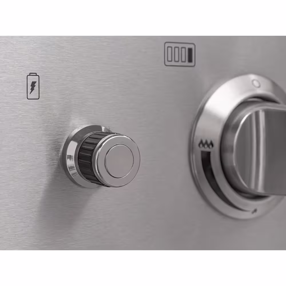 NewAge Products 40 in. 4-Burner Natural Gas Grill in Stainless Steel