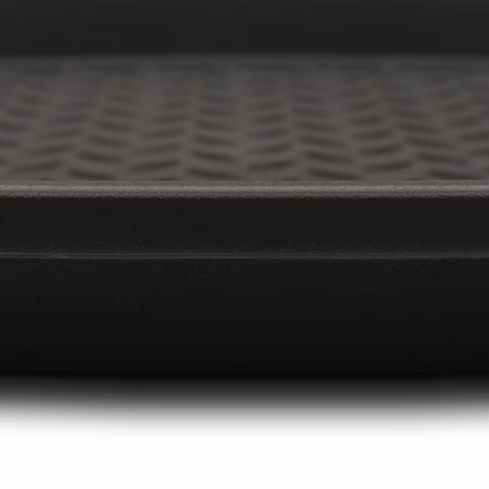 Mohawk Home Boot Tray Black 19 in. x 39.5 in. Boot Tray Mat