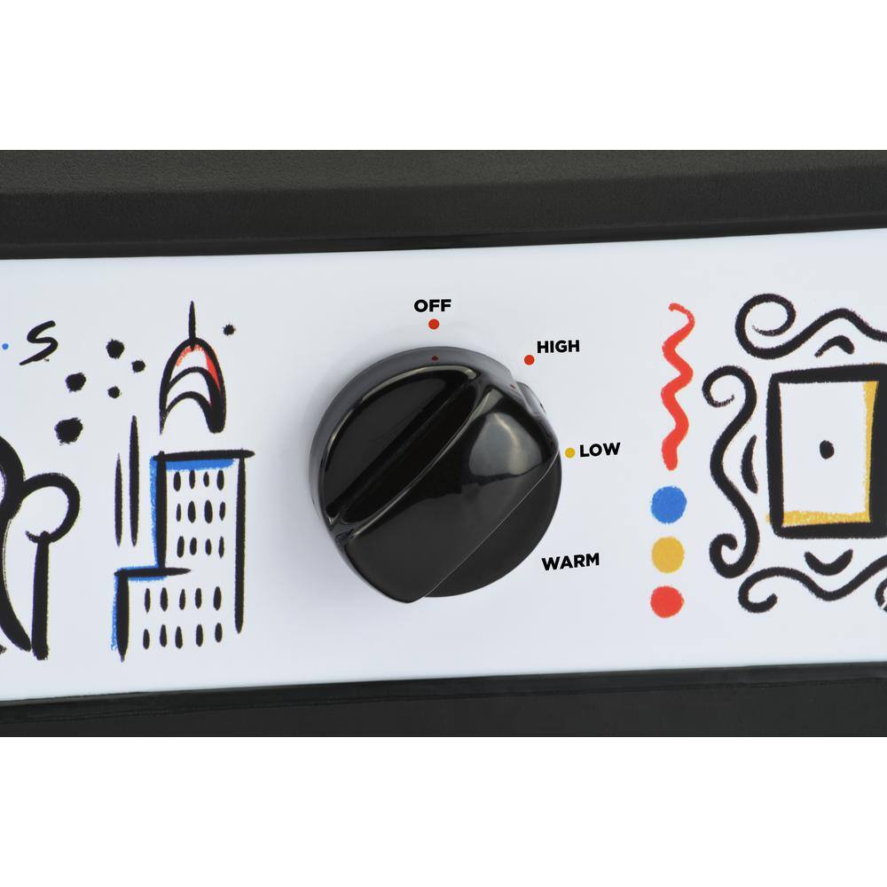 None FRIENDS Triple Slow Cooker with 3 x 2.5Qt Inserts