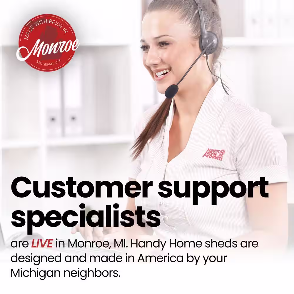 None Installed Halcyon 10 ft. x 12 ft. Wooden Shed with Metal Roof