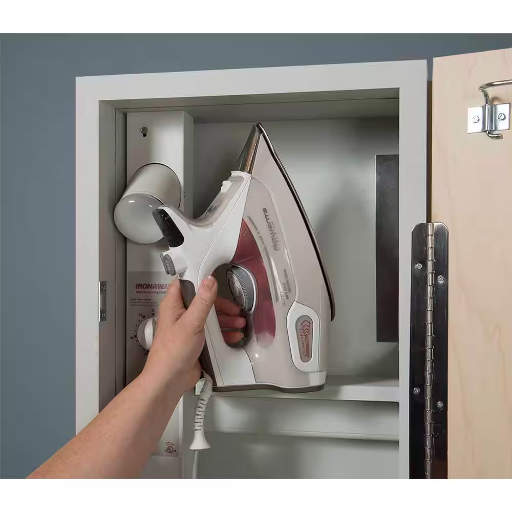 IRON-A-WAY Deluxe Electric Ironing Center with Swivel