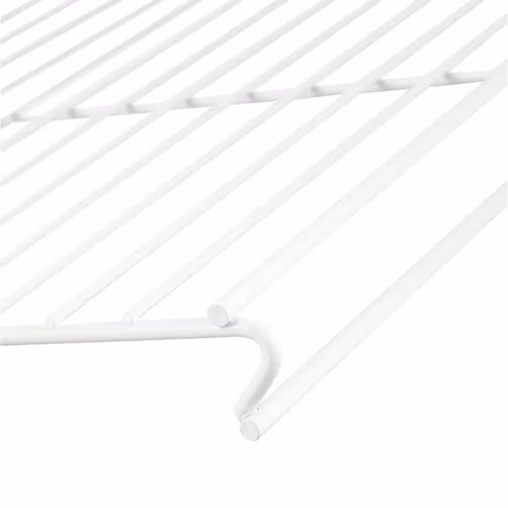 ClosetMaid ShelfTrack 12.25 in. D x 36.25 in. W x 3 in. H White Wire Book Shelf Steel Closet System