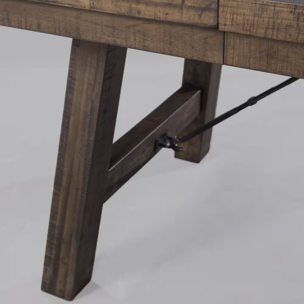 None Dex Smokey Walnut Dining Table