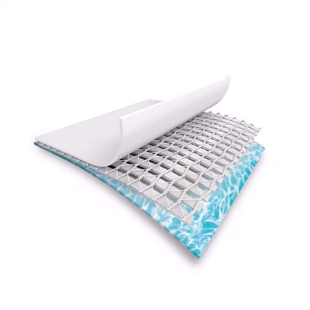 None 10 ft. x 30 in. Above Ground Steel Metal Frame Beachside Swimming Pool