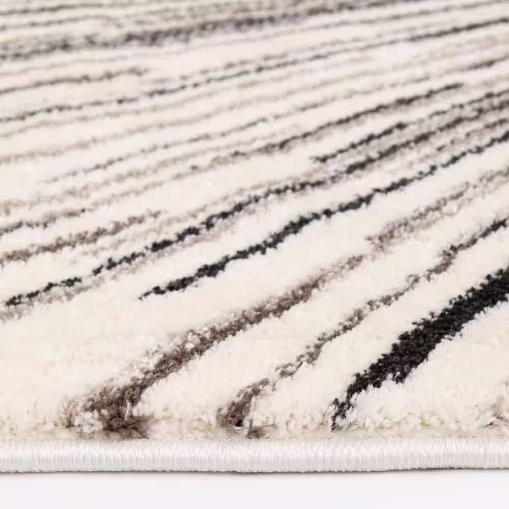 None Bazaar Zondra Multi 8 ft. x 10 ft. Abstract Area Rug