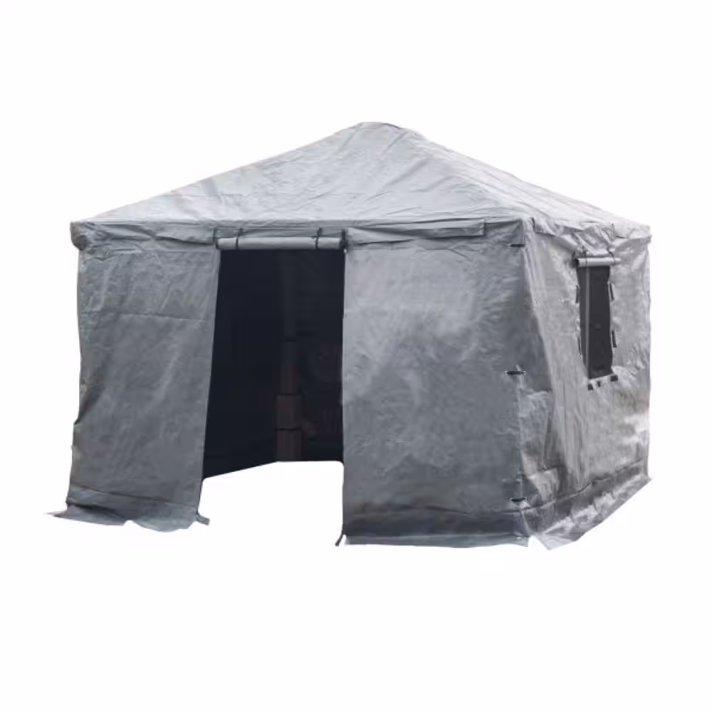Sojag 10 ft. x 12 ft.Â UniversalÂ Grey WinterÂ Cover For Gazebos