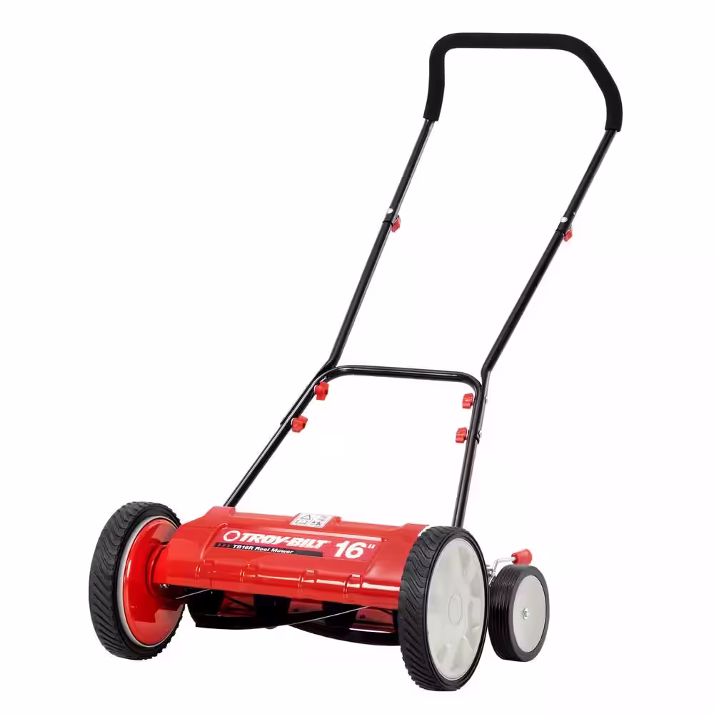 Troy-Bilt 16 in. Manual Walk Behind Reel Lawn Mower