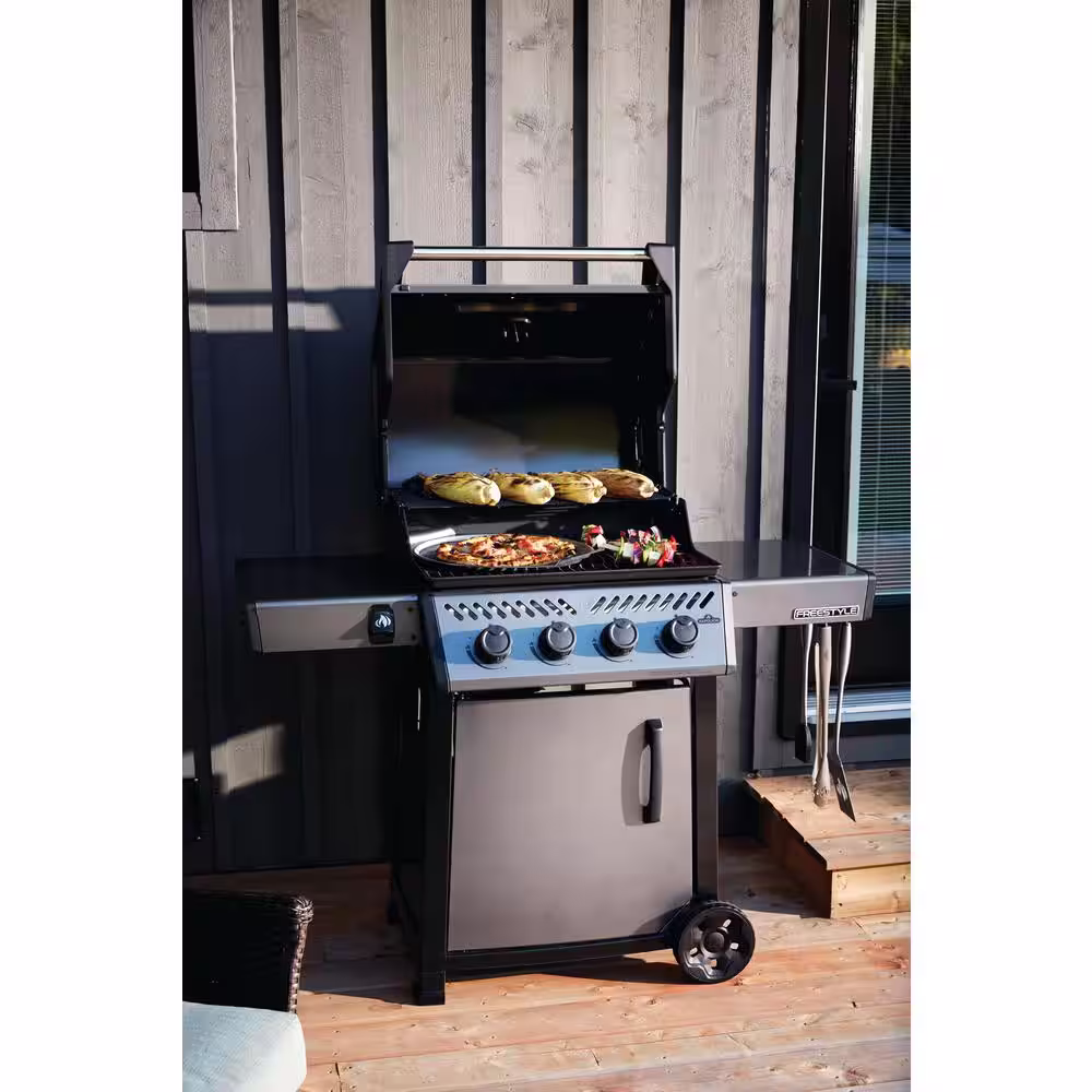 NAPOLEON Freestyle 425 4-Burner Propane Gas Grill in Graphite Grey