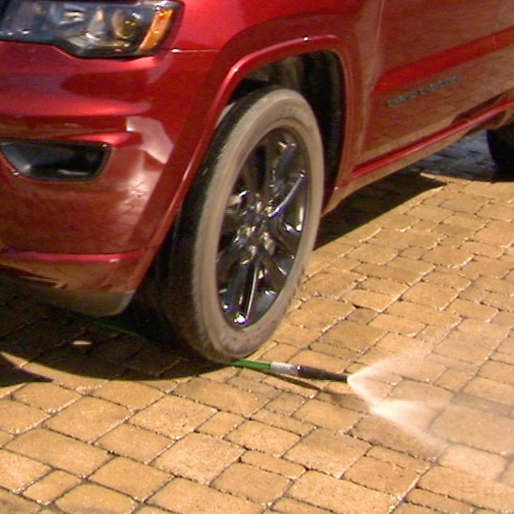 BERNINI FOUNTAINS Pro 5/8 in Dia x 50 ft. Length Light X Flex Fabric Hose - Green