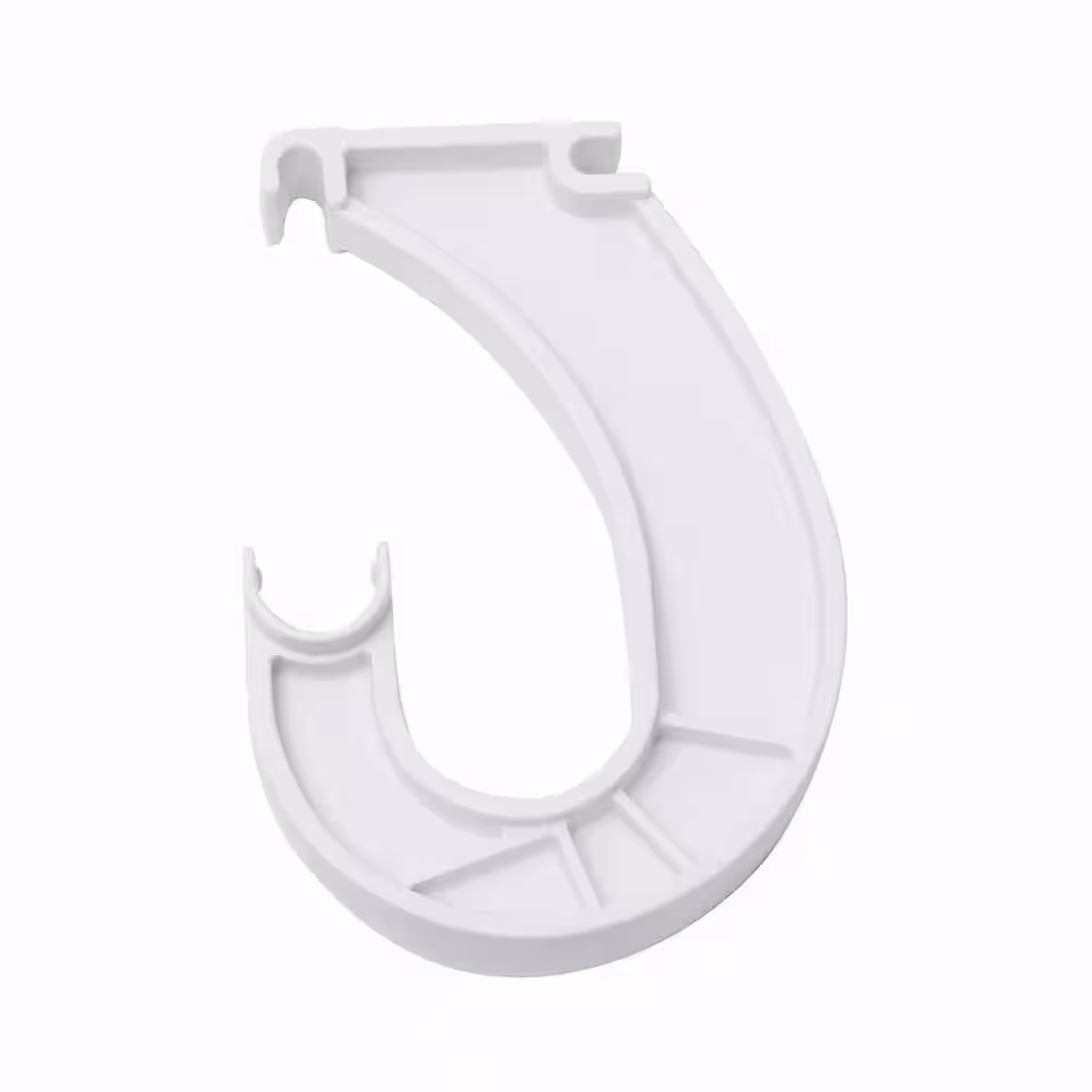 ClosetMaid SuperSlide 6 in. x 1 in. White Closet Rod Bracket