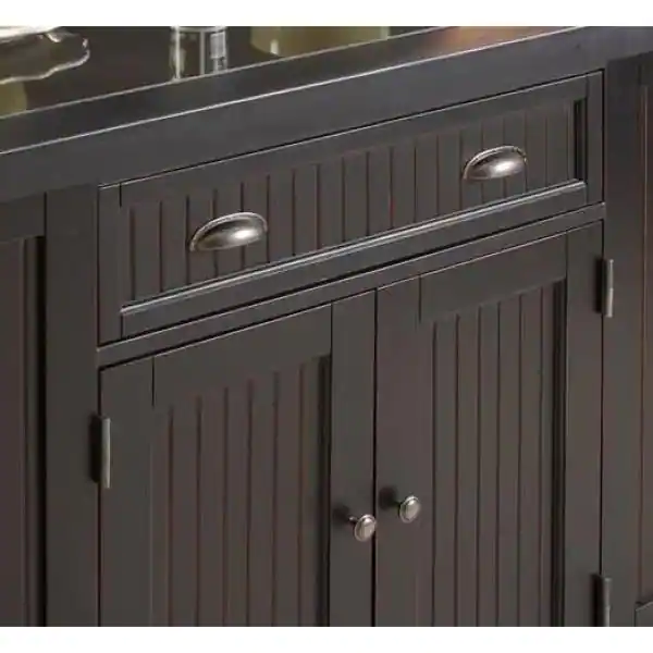 HOMESTYLES Gouldsboro Kitchen Island with Granite Top