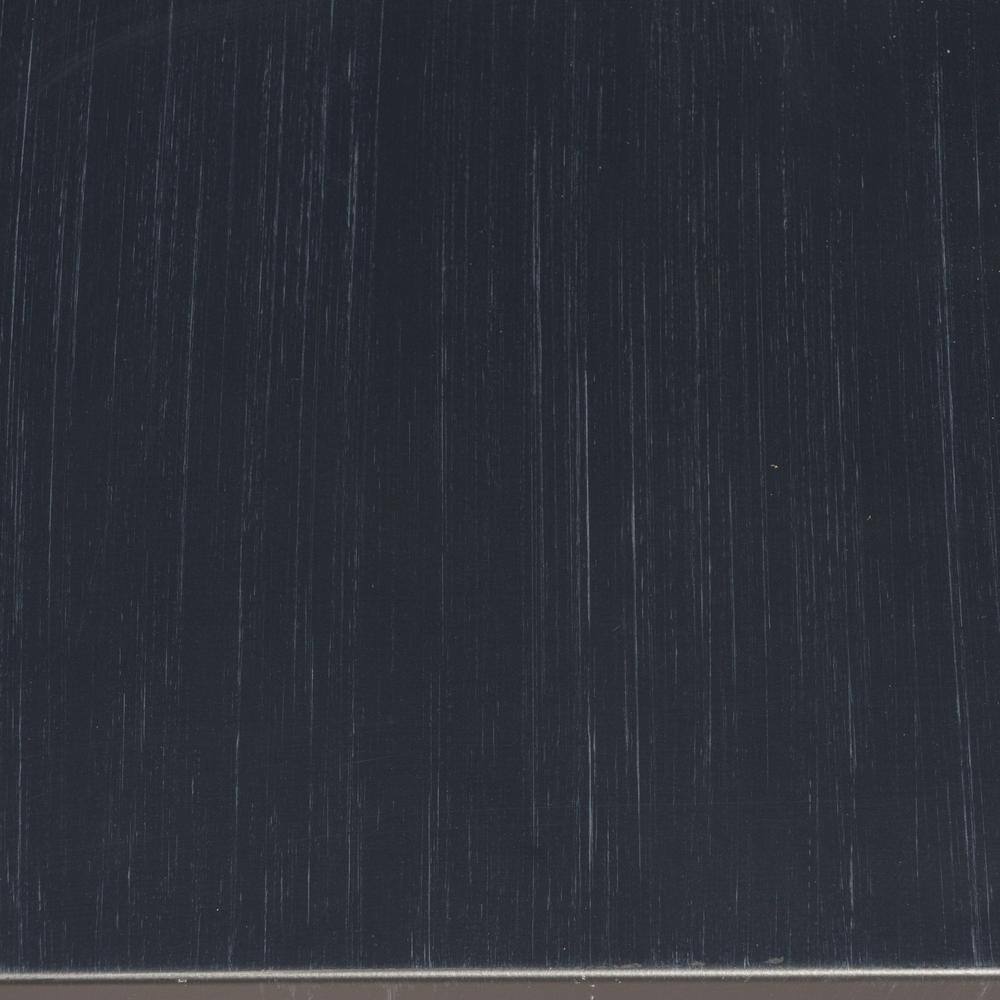 Noble House Abdullah 40 in. x 13.5 in. Square Iron Propane Fire Pit with Tank Holder