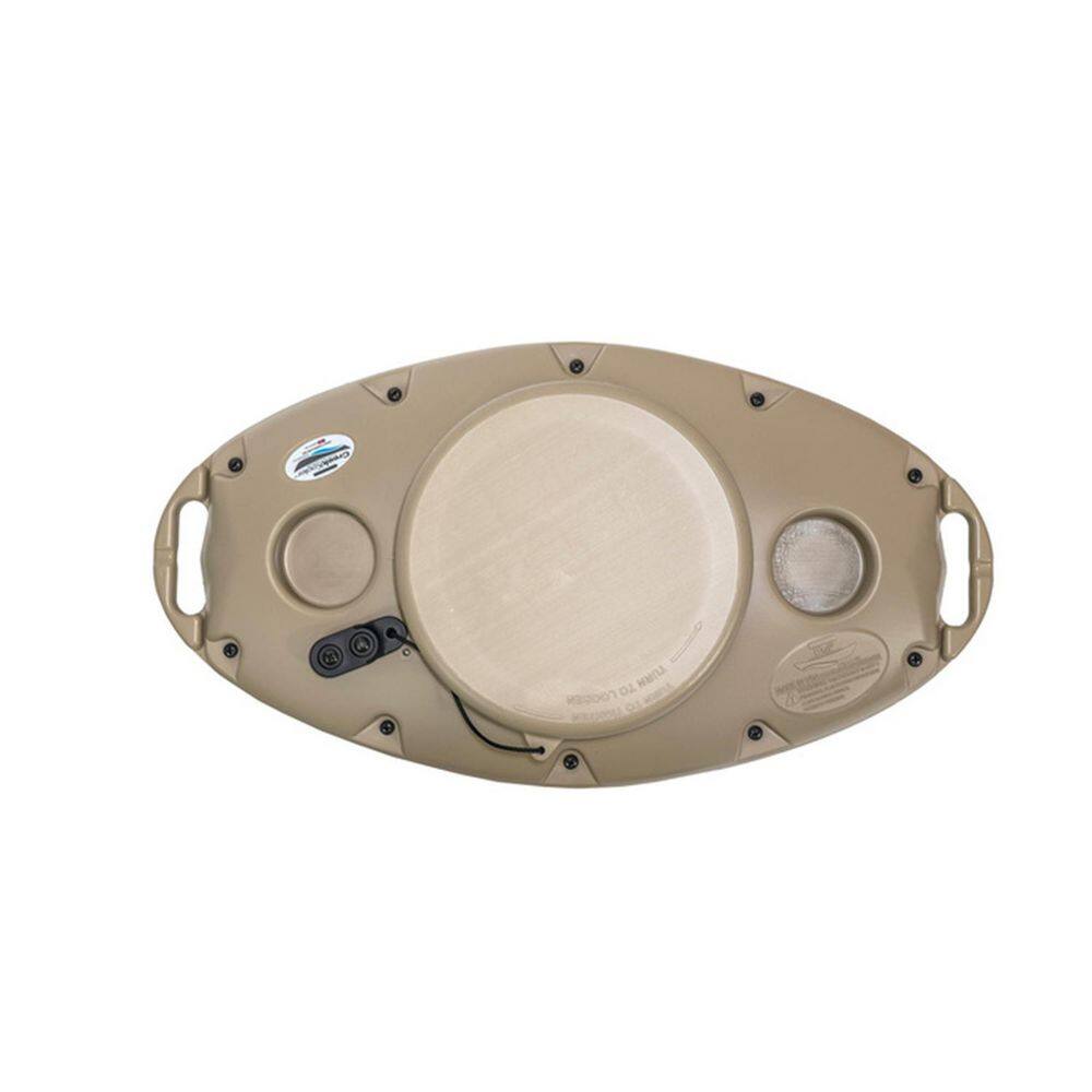 CreekKooler Pup 15 Qt. Portable Floating Beverage Water Drink Can Cooler in Tan