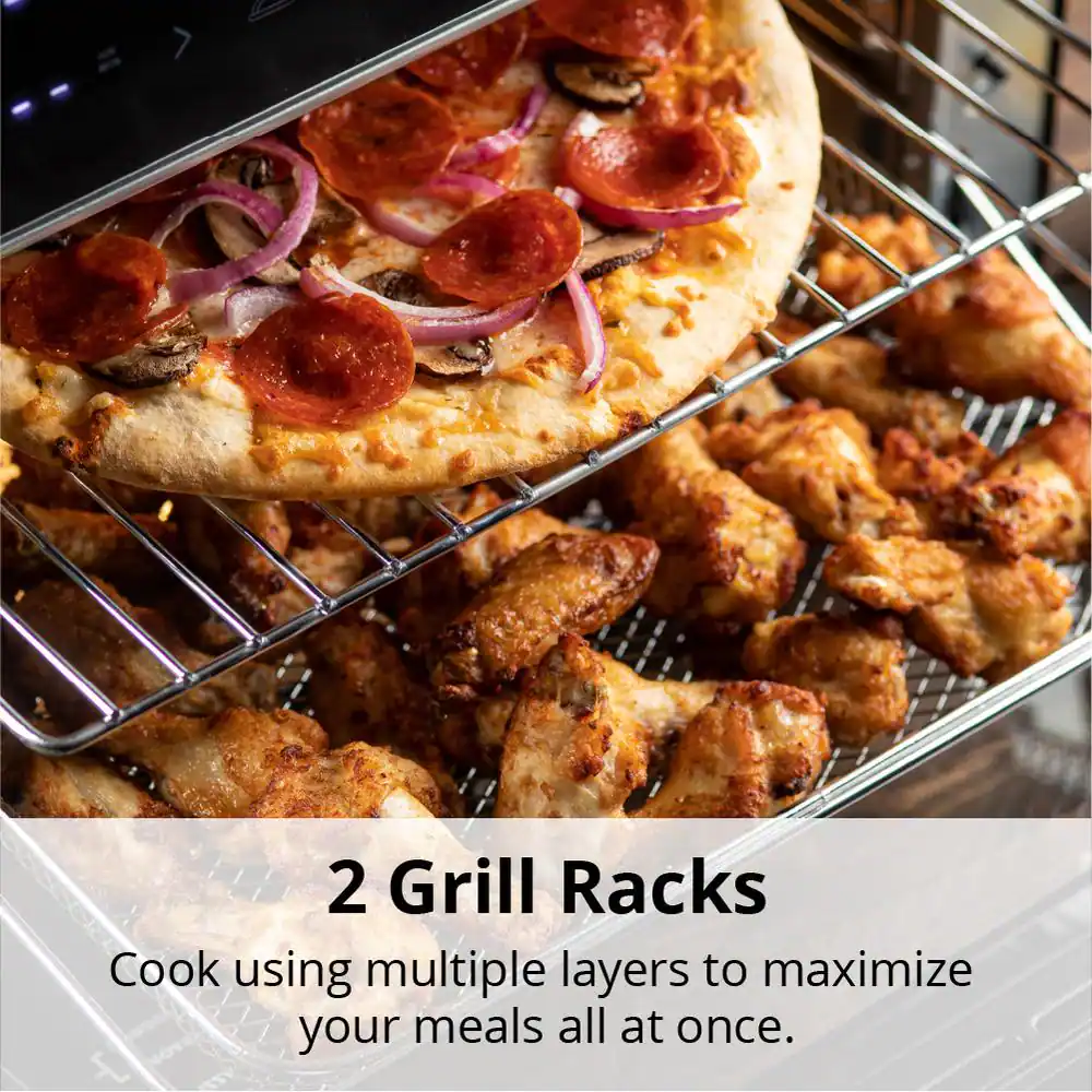 ARIA Ariawave 36 qt. Black Air Fryer Oven