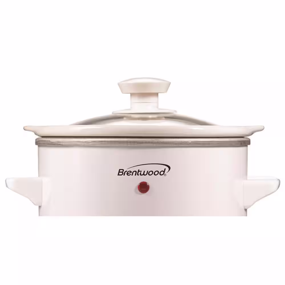 Brentwood Appliances 1.5 Qt. White Slow Cooker