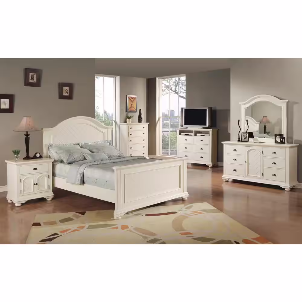 Picket House Furnishings Addison 6-Drawer White Dresser