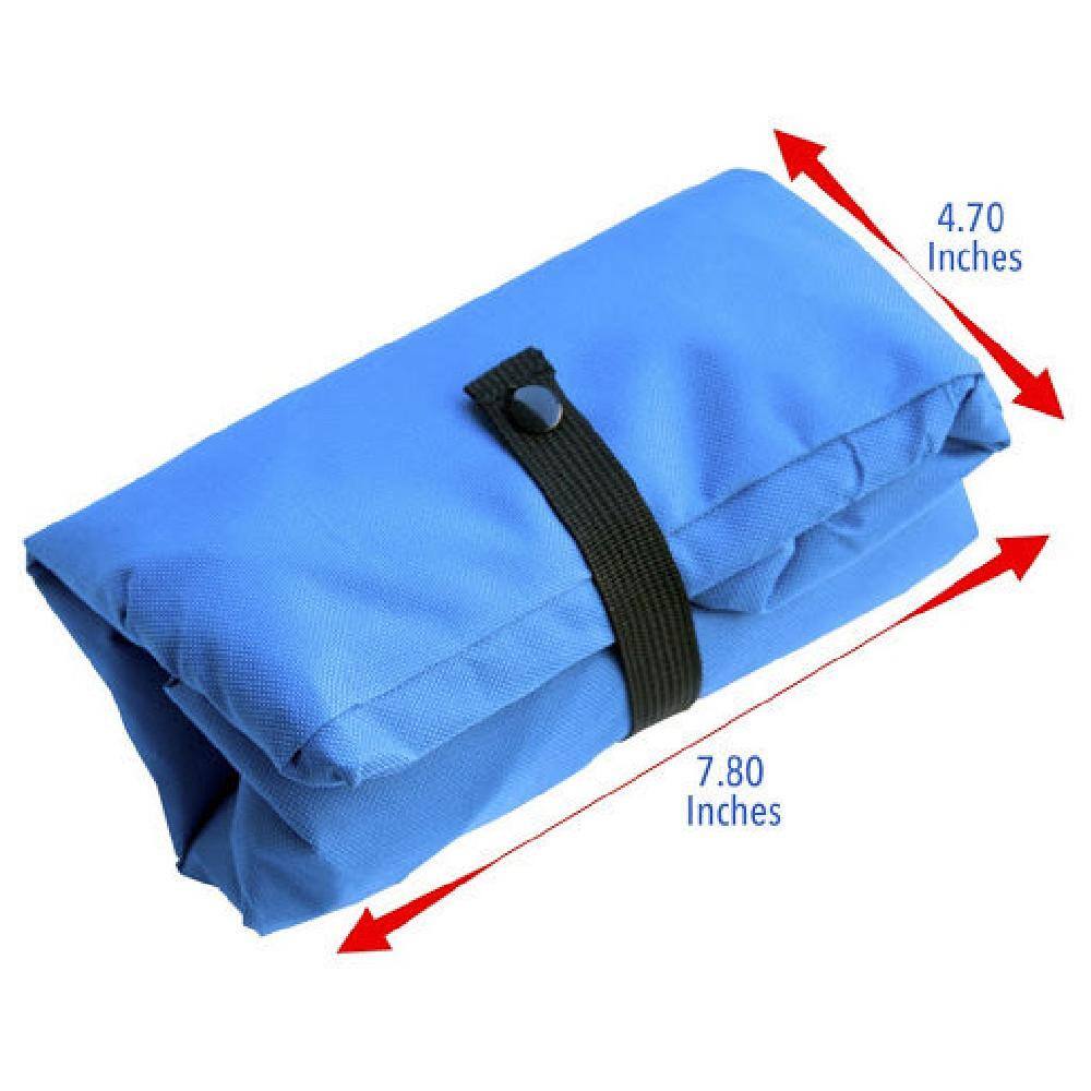 PET LIFE Litter Go Travel Folding Waterproof Kitty Cat Litterbox and Bath