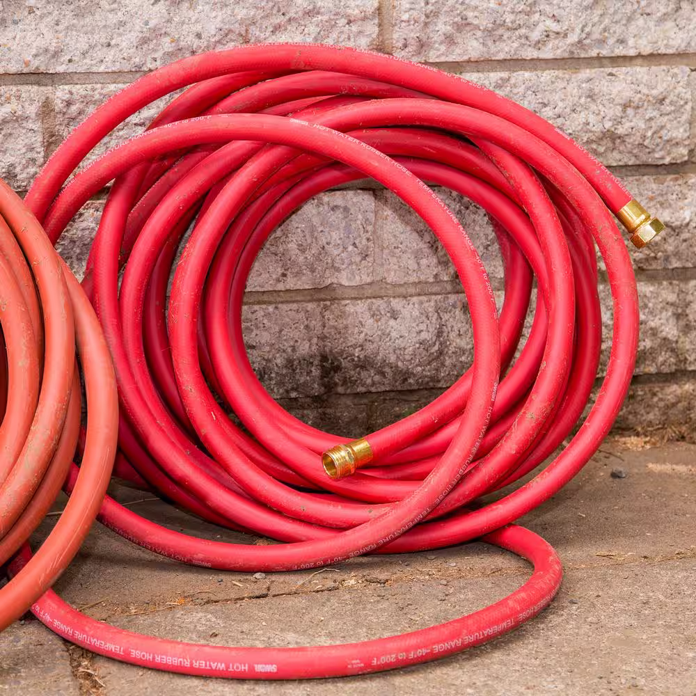 Goodyear MAXLite 5/8 in. x 50 ft. Premium Duty Rubber+ Hot Water Hose