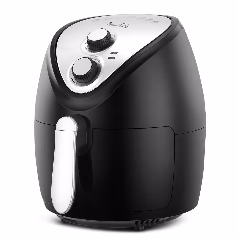 Professional Series Cool Touch 3.38 qt. Air Fryer Black