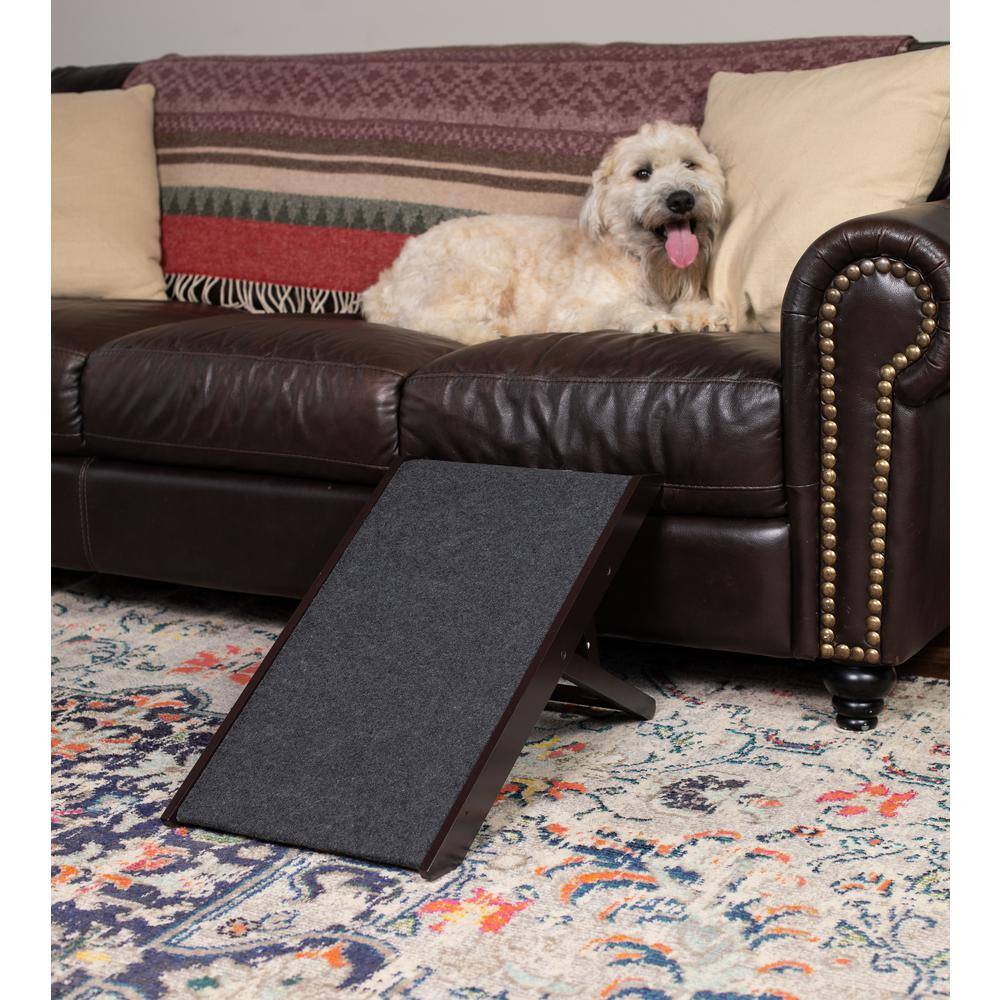 BirdRock Home Internet's Best Small Espresso Adjustable Pet Ramp