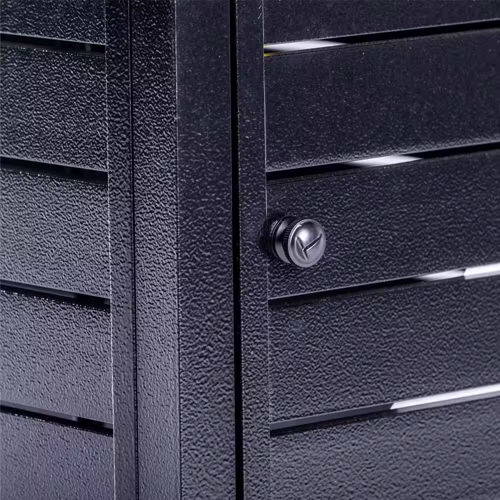 Legacy Heating 56 in. x 23 in. Rectangular Fire Pit Table in Hammered Black