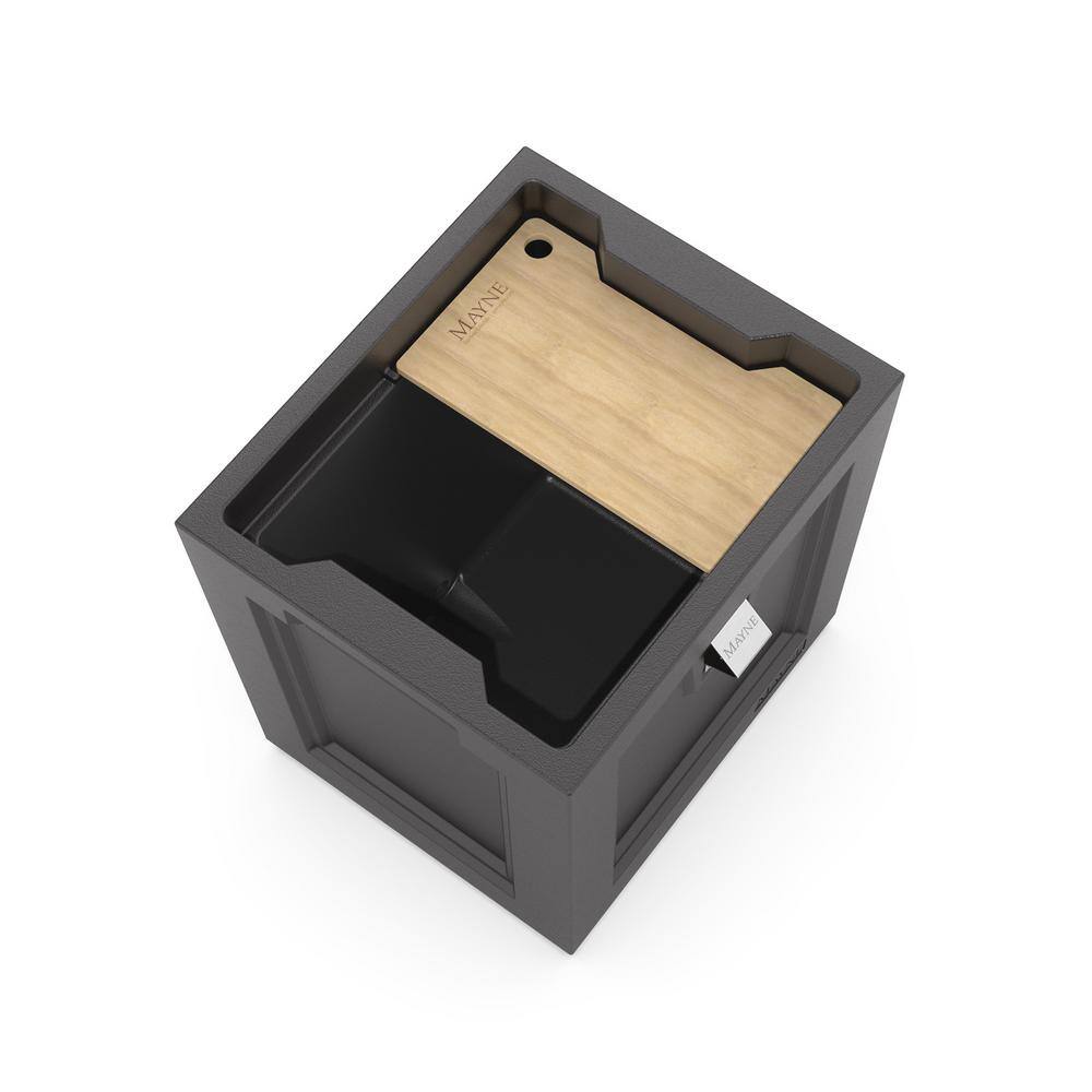 Mayne Fairfield 50 qt. Graphite Grey Patio Cooler