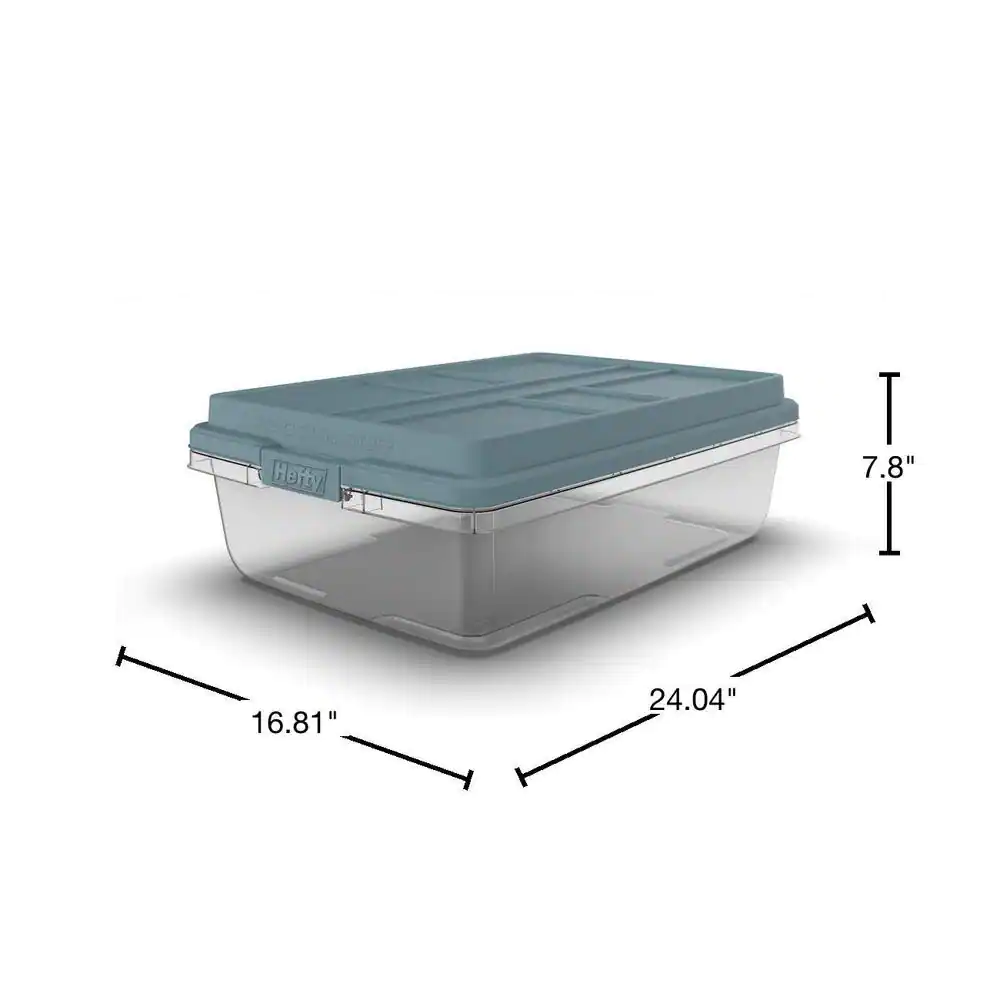 Hefty 40 qt. Hi-Rise Storage Bin