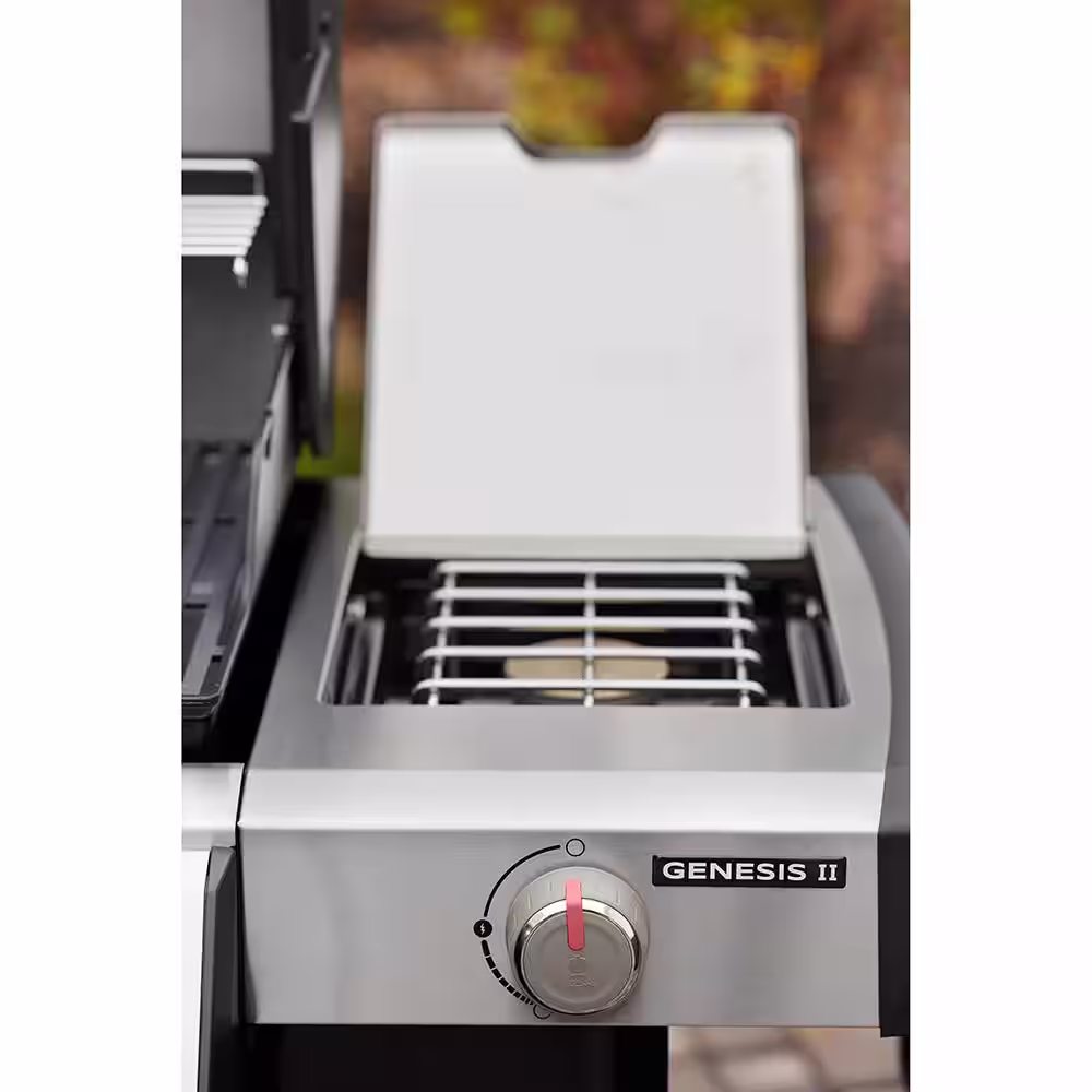 Weber Genesis II SX-335 3 Burner Natural Gas Smart Grill in Stainless Steel