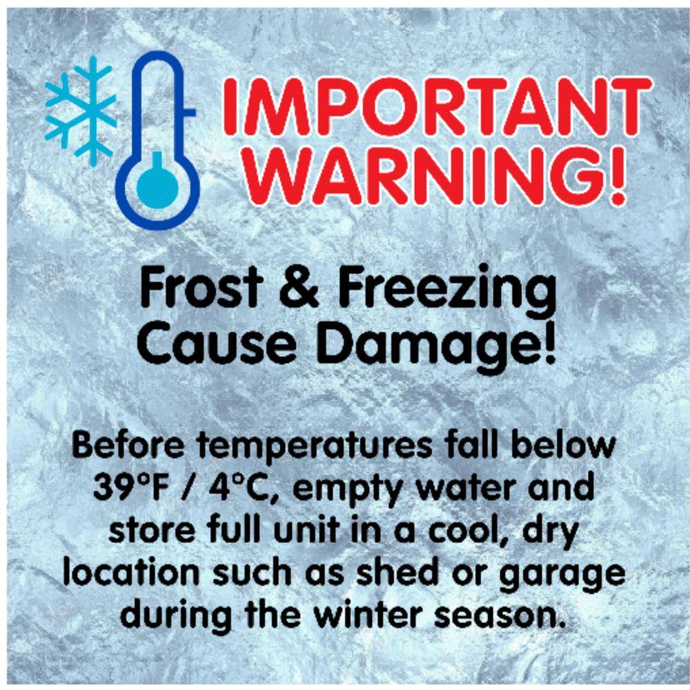 Smart Solar Country Gardens Gray Weathered Stone Solar Birdbath Fountain